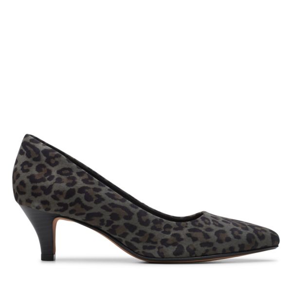 Clarks Womens Linvale Jerica Heels Leopard | CA-1834720